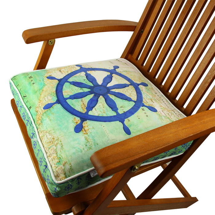 Aberto Design YM1012 Cojín de Lujo 42 x 42 cm, 50% Algodón/50% Poliéster, Funda Extraíble para Comodidad y Estilo en el Hogar